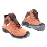 Черевики з натуральної шкіри Outdoor 318 S3 Коричневі