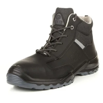 Черевики Талан Outdoor 318 Чорні з натуральної шкіри Крезі Хорс
