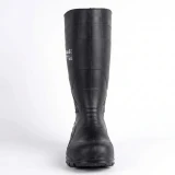 Чоботи гумові Талан PVC S3 Чорні з металевим носком і устілкою